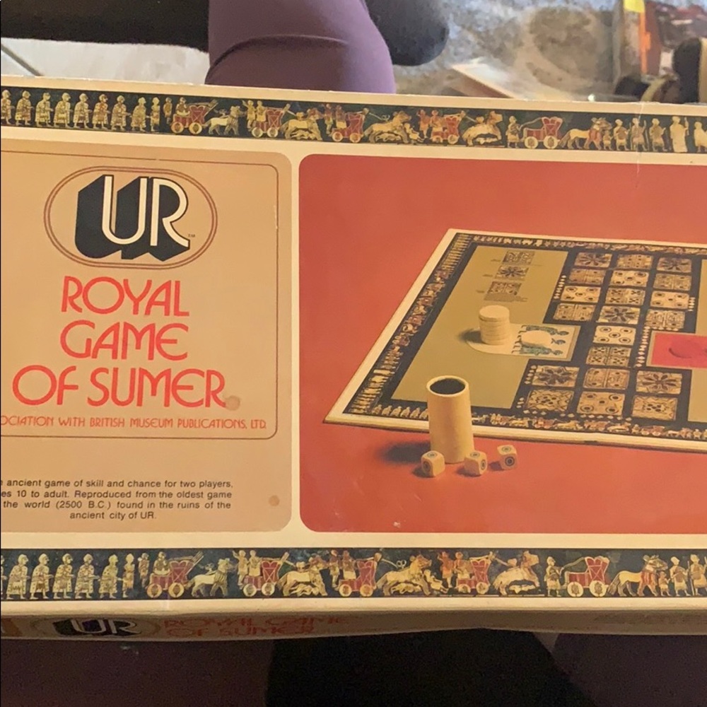 UR Royal game of sumer board game